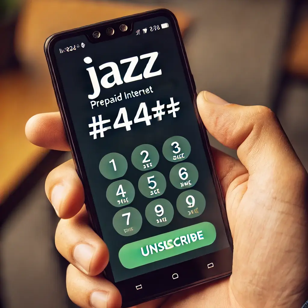 How to Unsubscribe Jazz Prepaid Internet Package