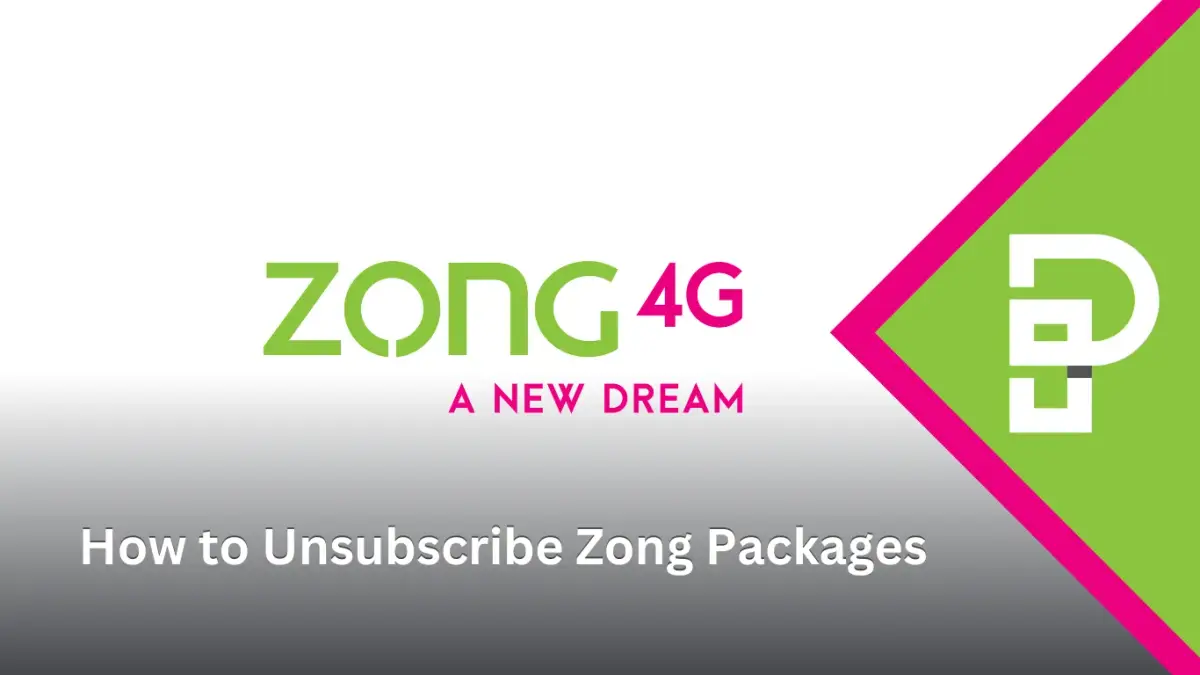How to Unsubscribe Zong Packages
