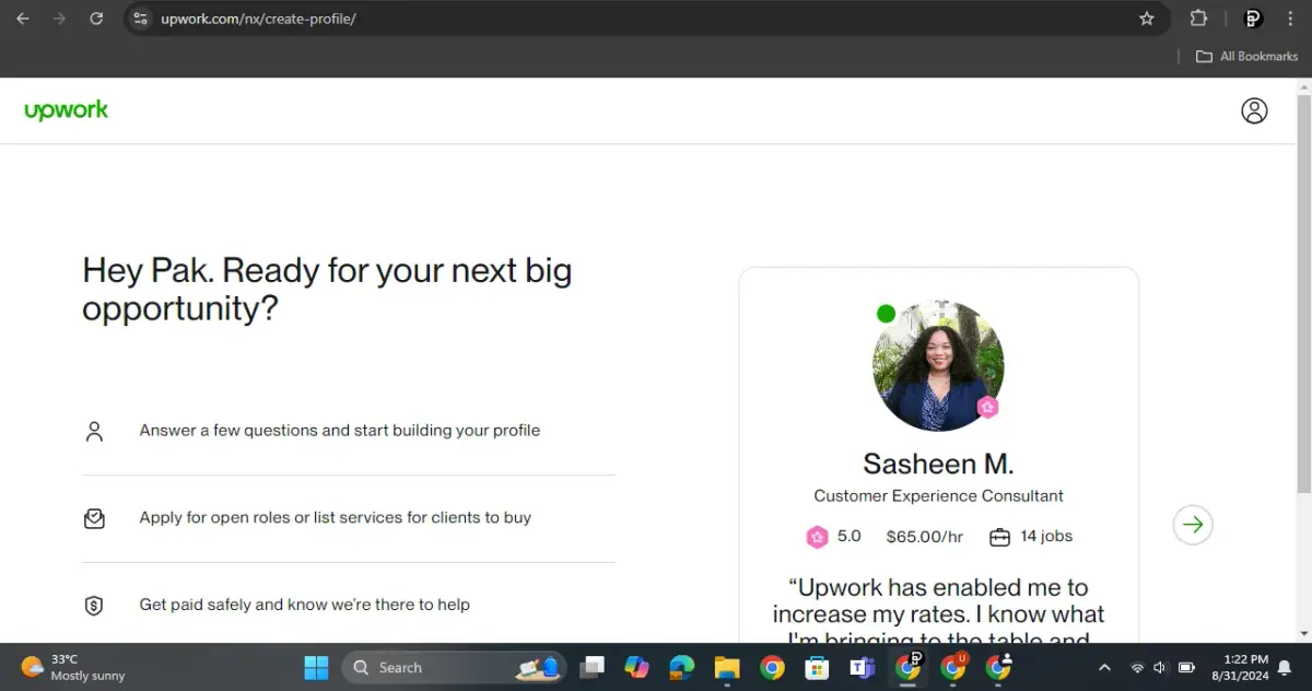 Build your Profile