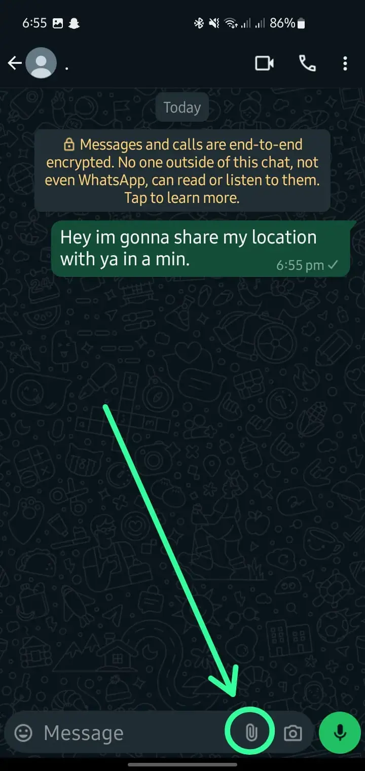 How to Share Location on WhatsApp