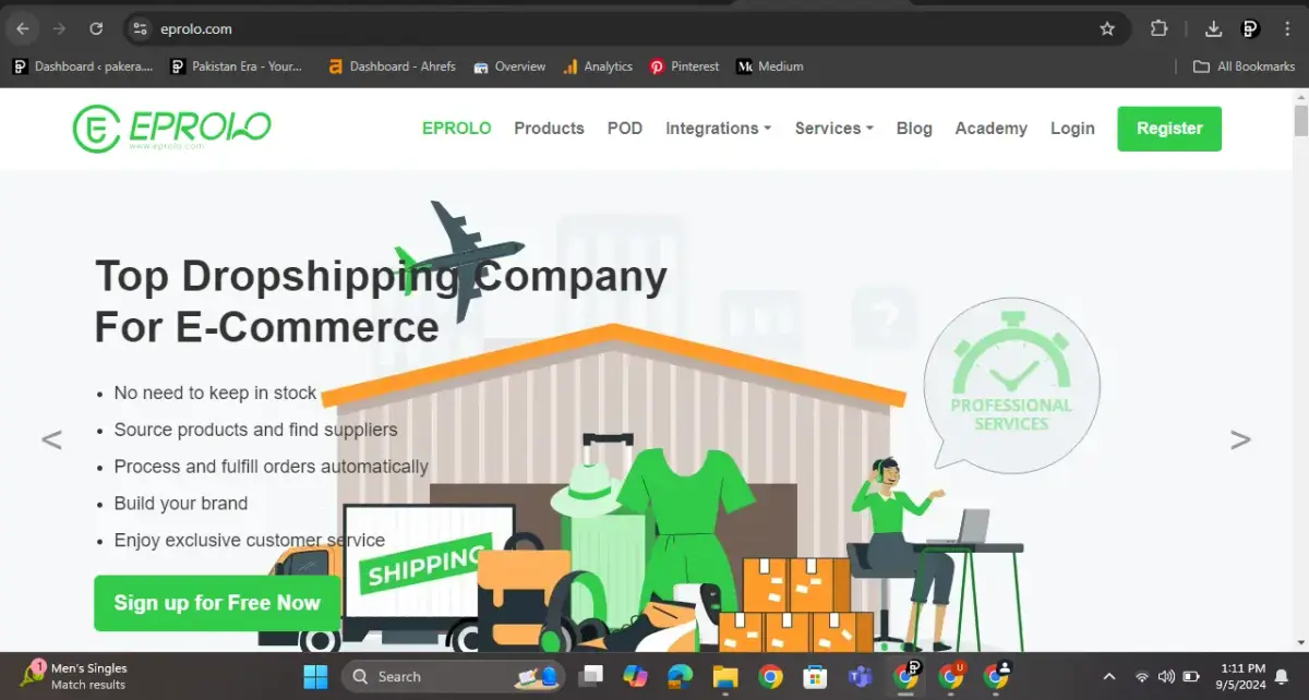 Eprolo Dropshipping Site