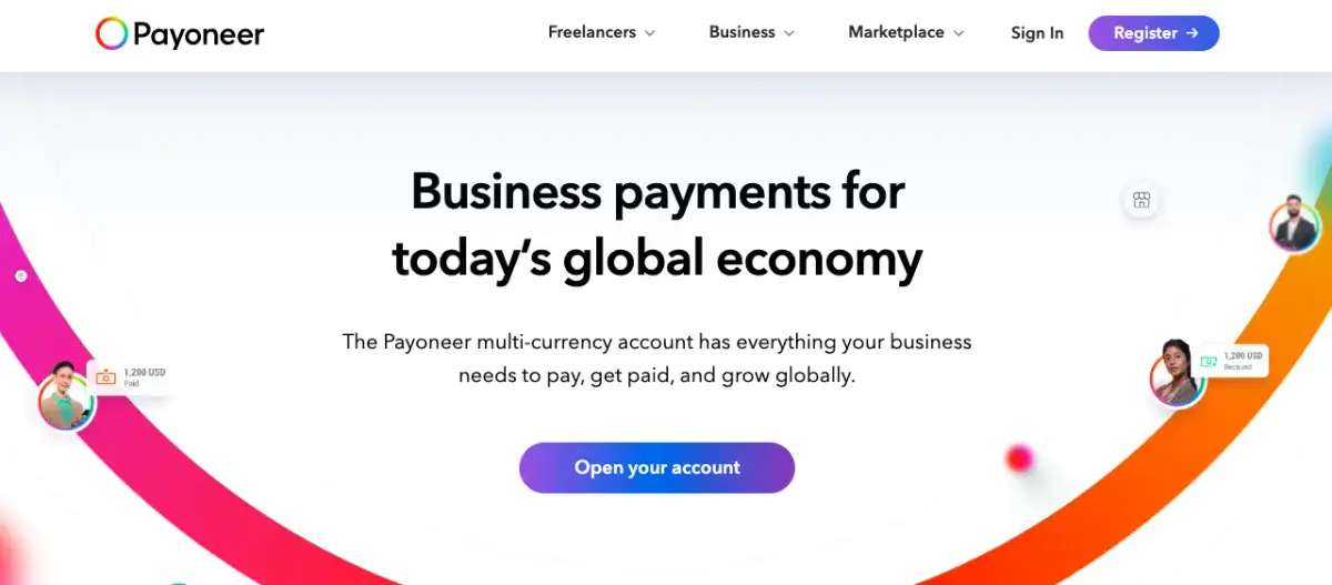 Best International Transaction Card - Payoneer