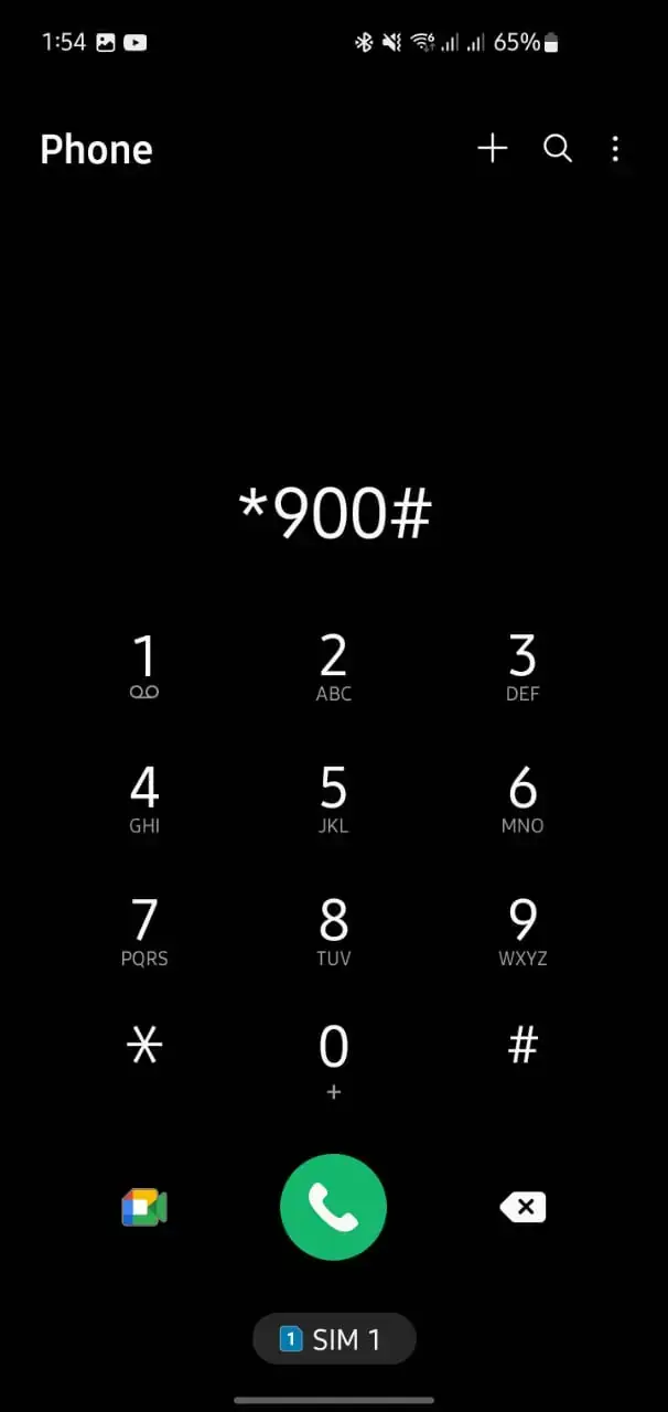 Subscribing to a Ufone Super Card package using a USSD code
