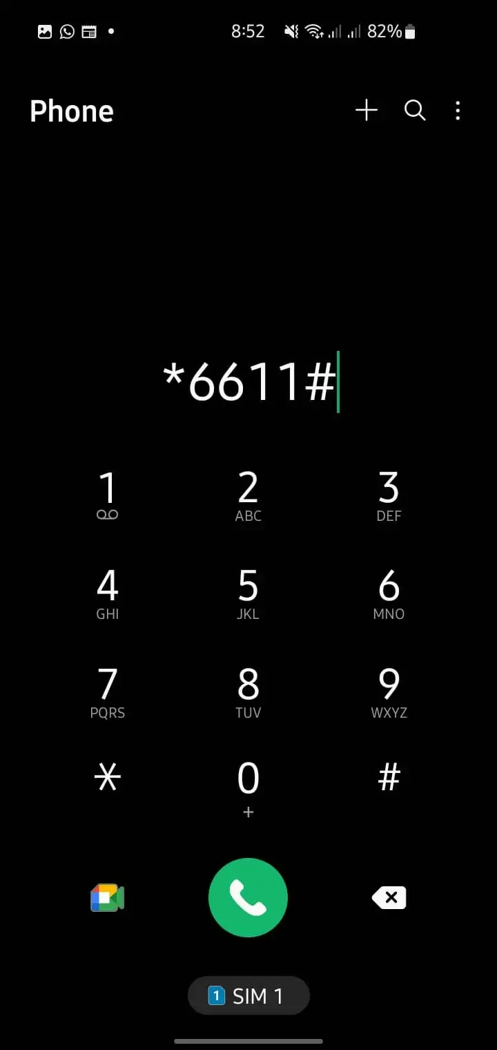 Ufone balance lock code menu showing subscribe and unsubscribe options