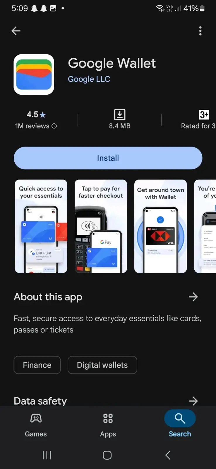 Download Google Wallet