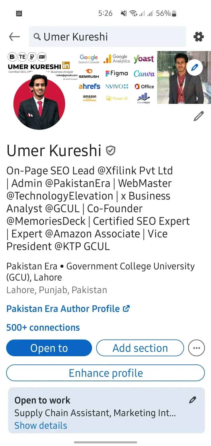 Get Linkedin Profile verified in 5 Minutes