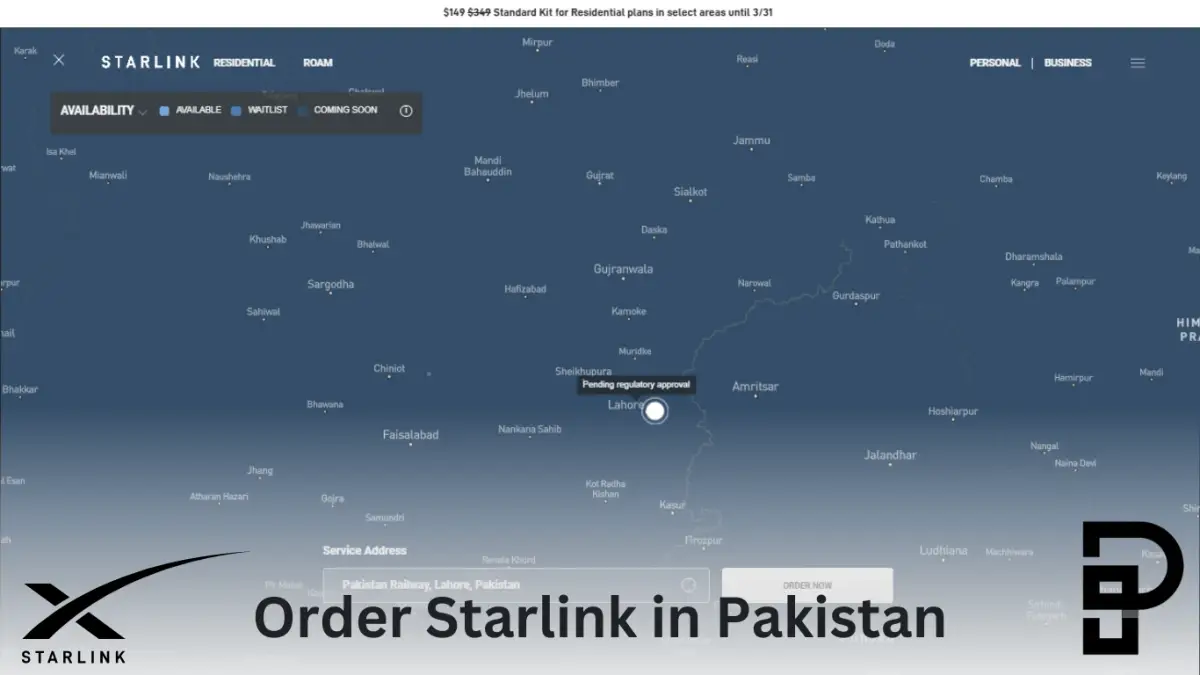 How to Order Starlink in Pakistan