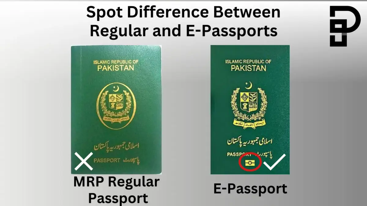 Spot Difference Between Regular and E-Passports