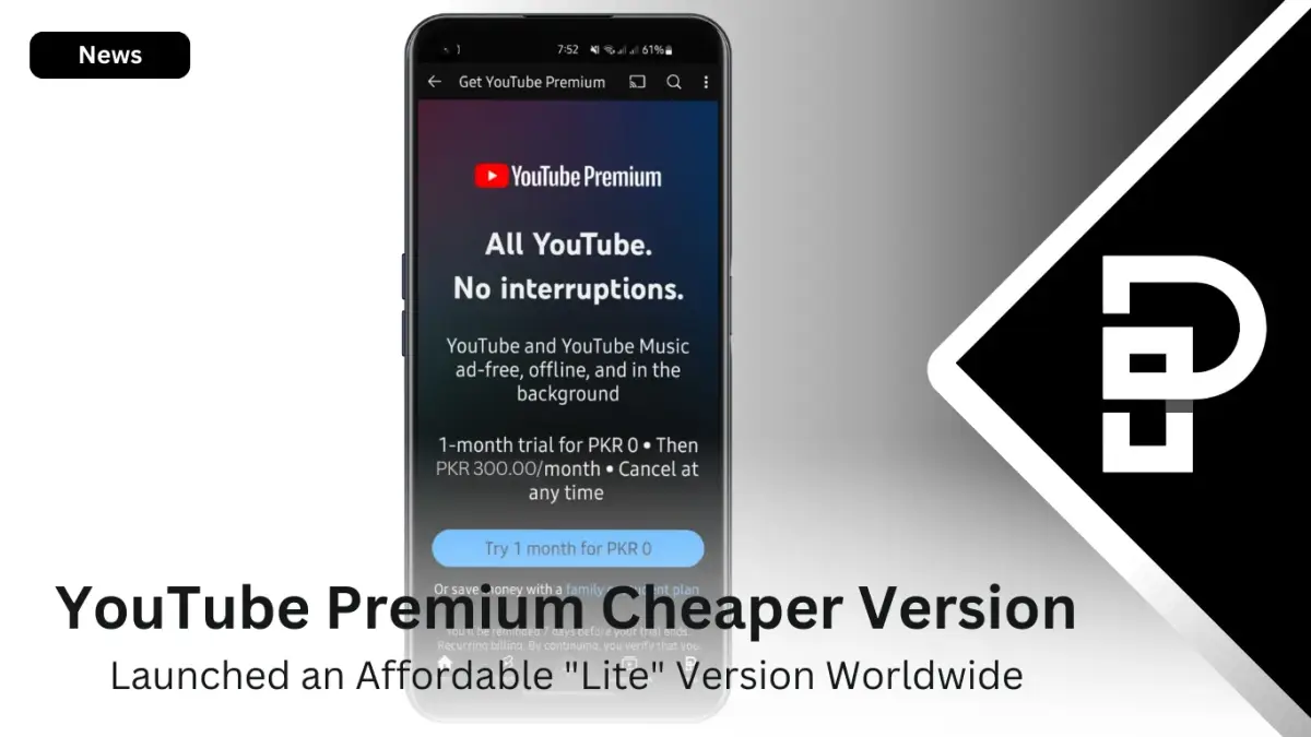 YouTube Premium Lite Cheaper Version