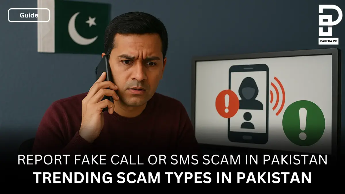 Report Fake Call or SMS Scam in Pakistan
