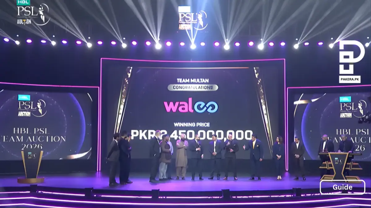 PSL Auction multan sultan - Walee tech