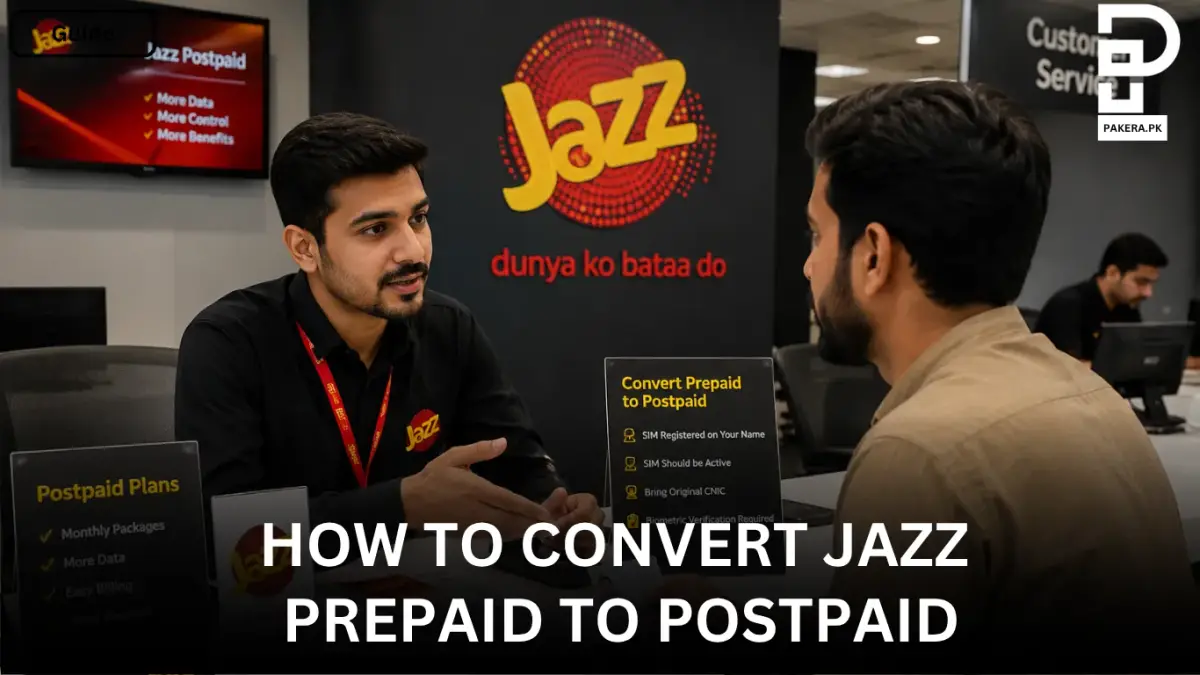 How to Convert Jazz Prepaid to Postpaid