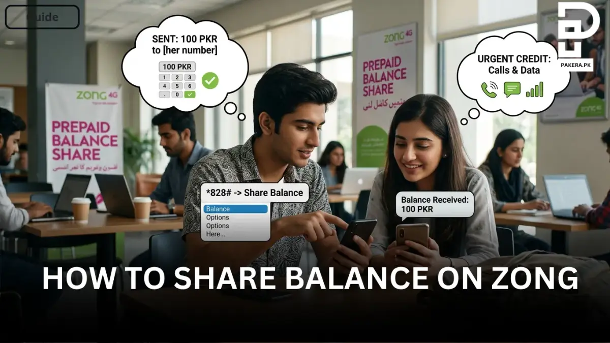 How to Share Balance on Zong