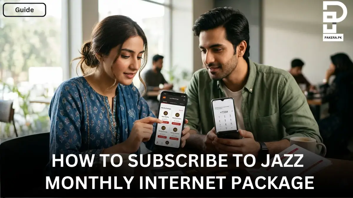 How to Subscribe to Jazz Monthly Internet Package