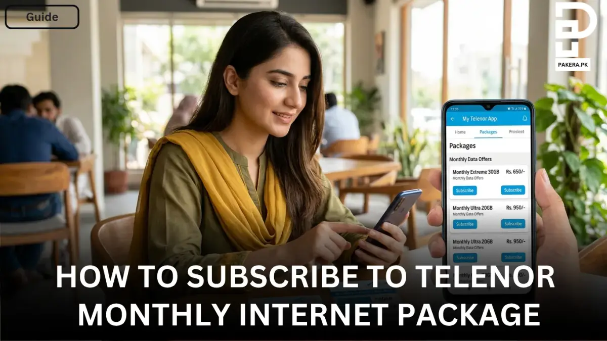 How to Subscribe to Telenor Monthly Internet Package