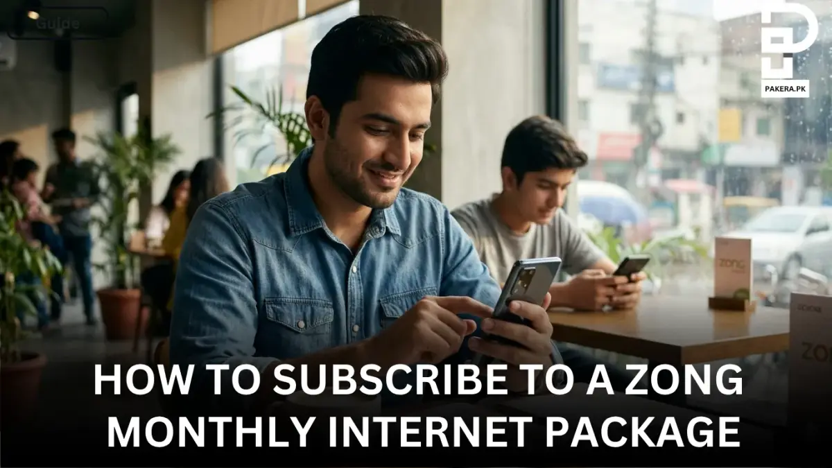 How to Subscribe to a Zong Monthly Internet Package