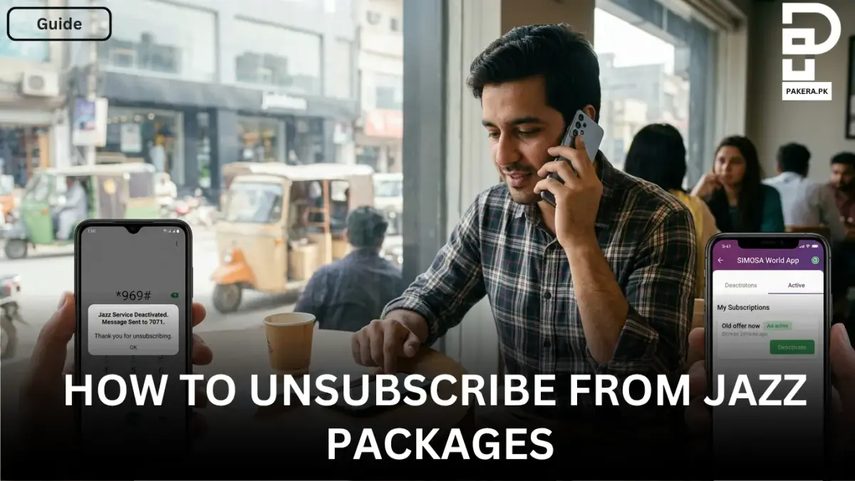 How to Unsubscribe From Jazz Packages