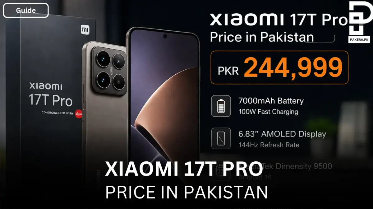 Xiaomi 17T Pro Price in Pakistan