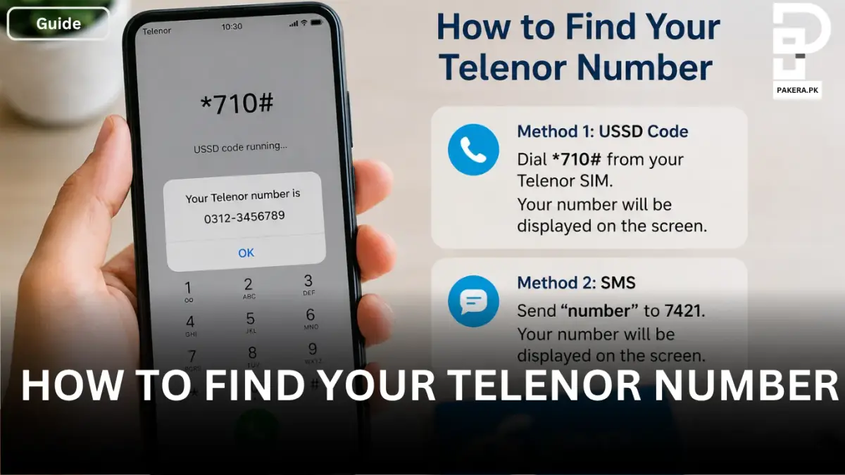 How to Find Your Telenor Number
