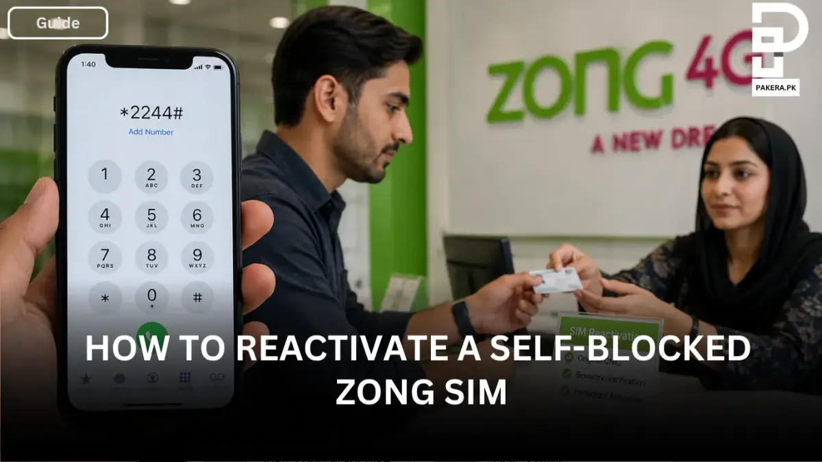 How to Reactivate a Self-Blocked Zong SIM