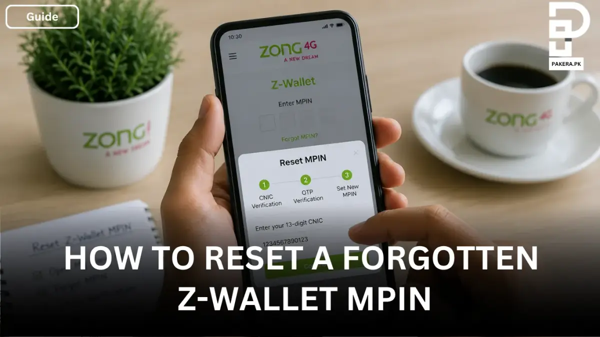 How to Reset a Forgotten Z-Wallet MPIN