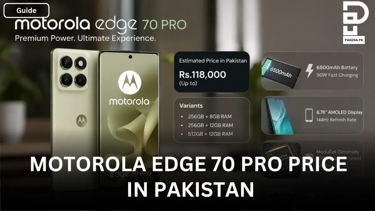 Motorola Edge 70 Pro Price in Pakistan