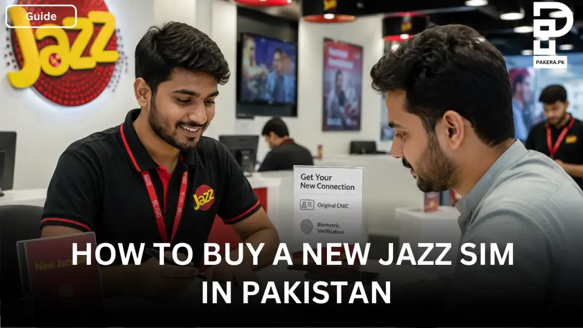 How to Buy a New Jazz SIM in Pakistan