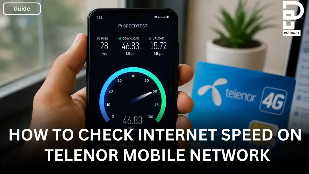 How to Check Internet Speed on Telenor Mobile Network