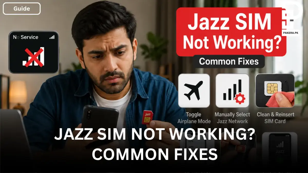 Jazz SIM Not Working Common Fixes to Restore Your Connection