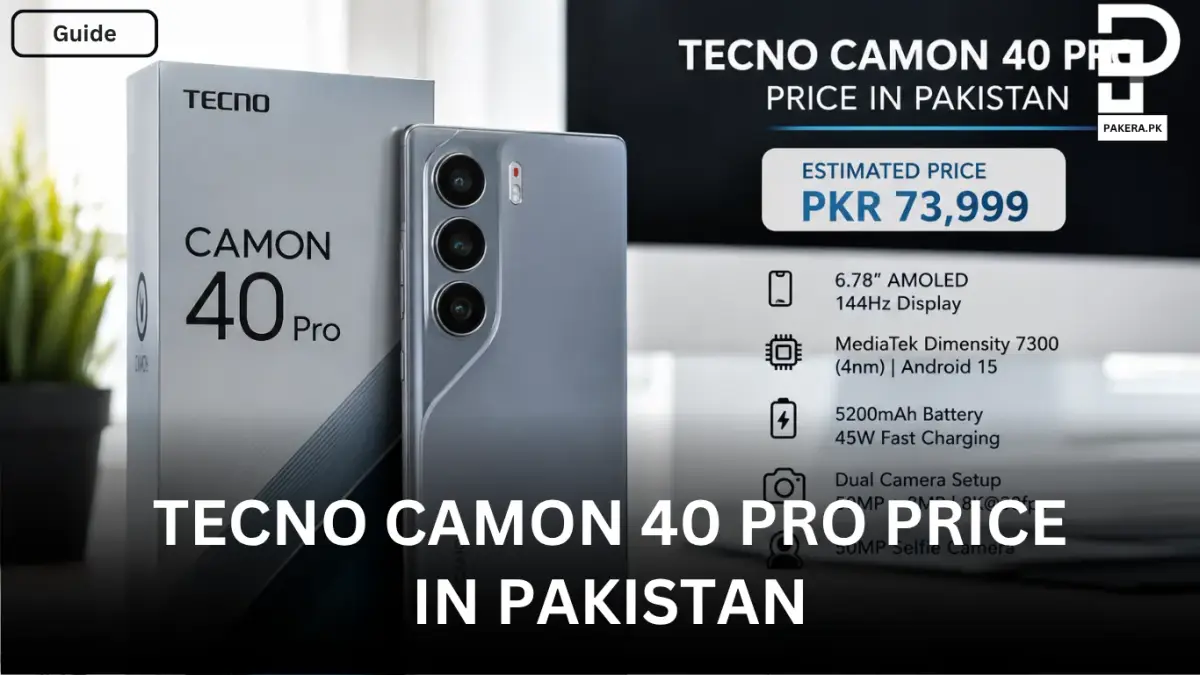 Tecno Camon 40 Pro Price in Pakistan