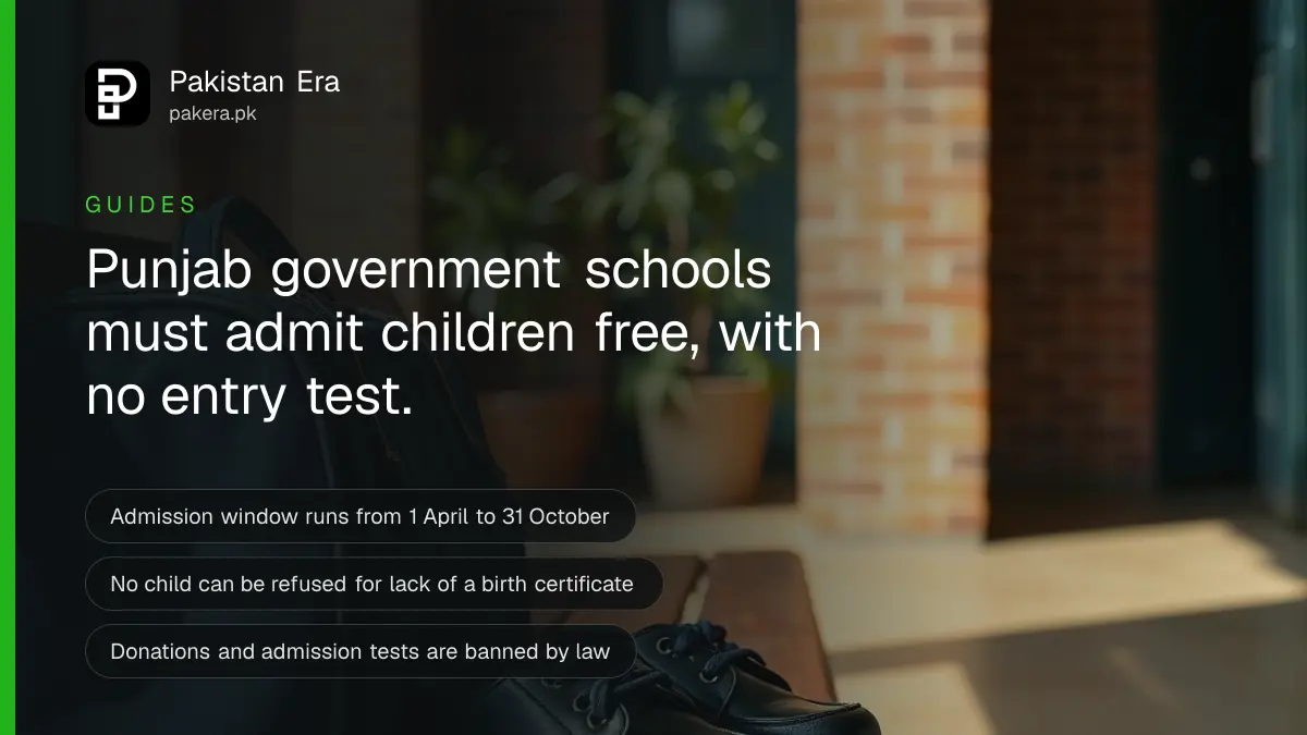 A small child's school bag and a pair of black school shoes resting on a wooden bench in a sunny school veranda