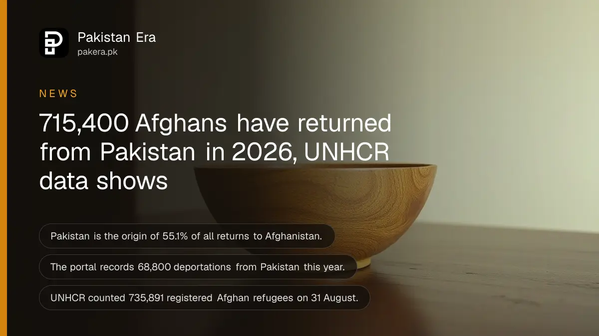 A wooden bowl on a dark wooden table, for an article on afghan returns from pakistan 2026
