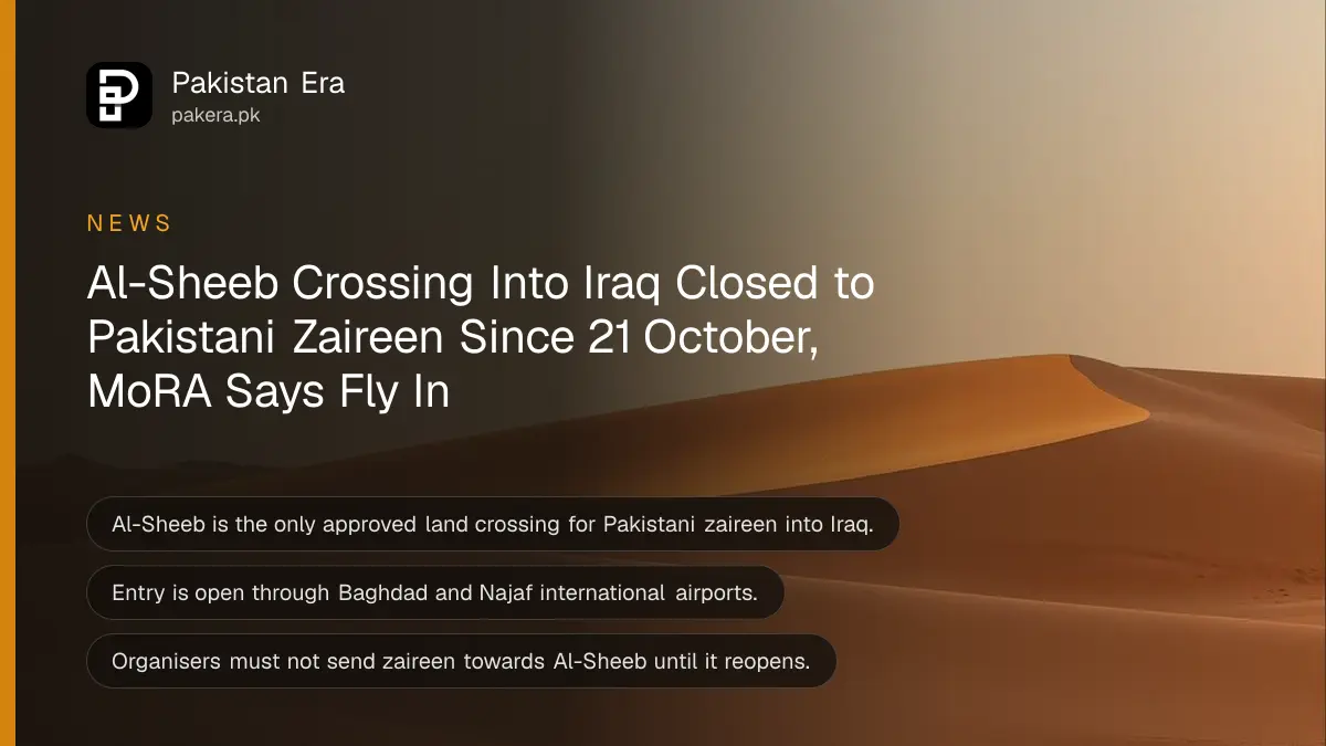 Empty desert dunes at dawn, for the Al-Sheeb border closure for Pakistani zaireen