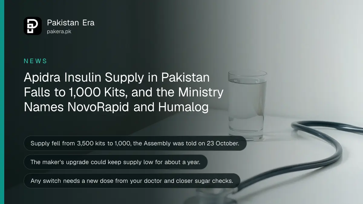 A stethoscope and a glass of water on a white desk