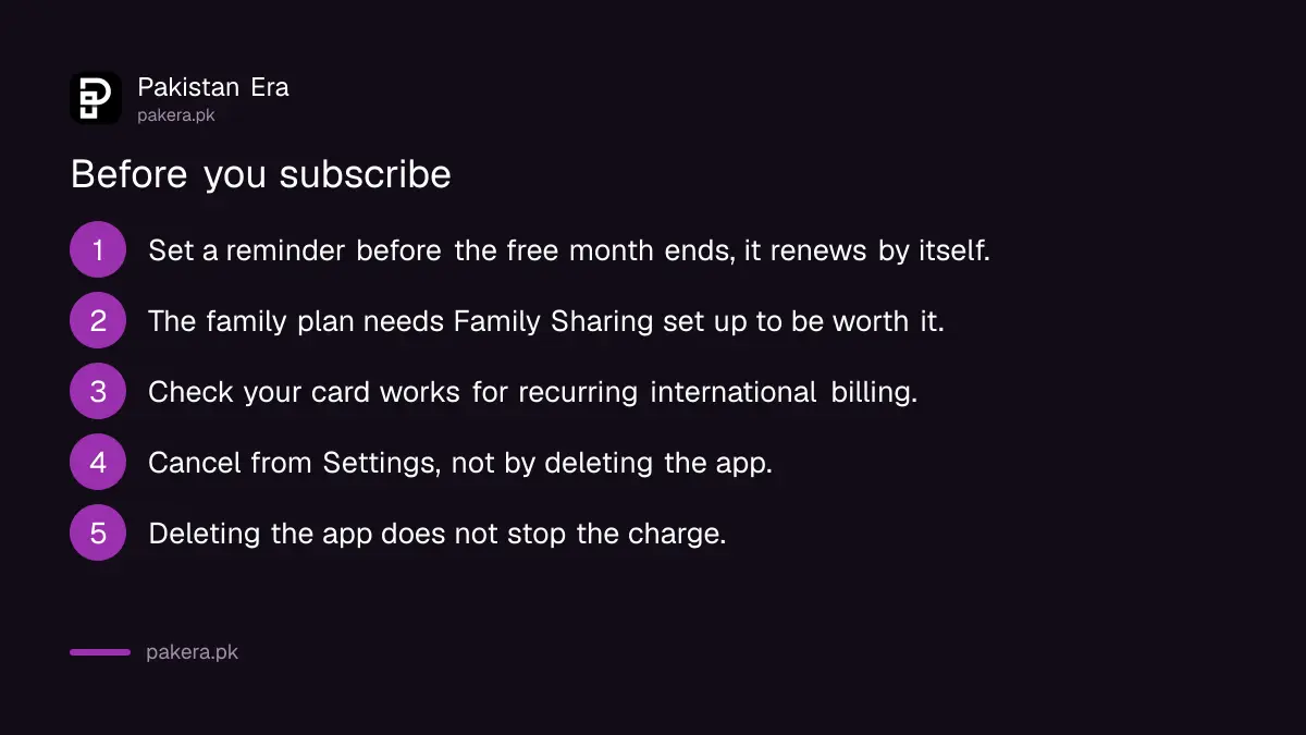 What to check before subscribing to Apple Music in Pakistan