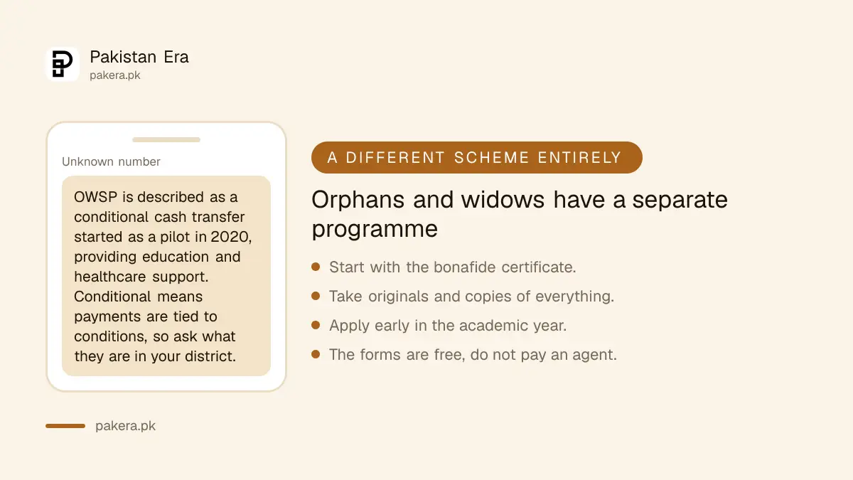 Orphan Widow Support Programme by Pakistan Bait-ul-Mal