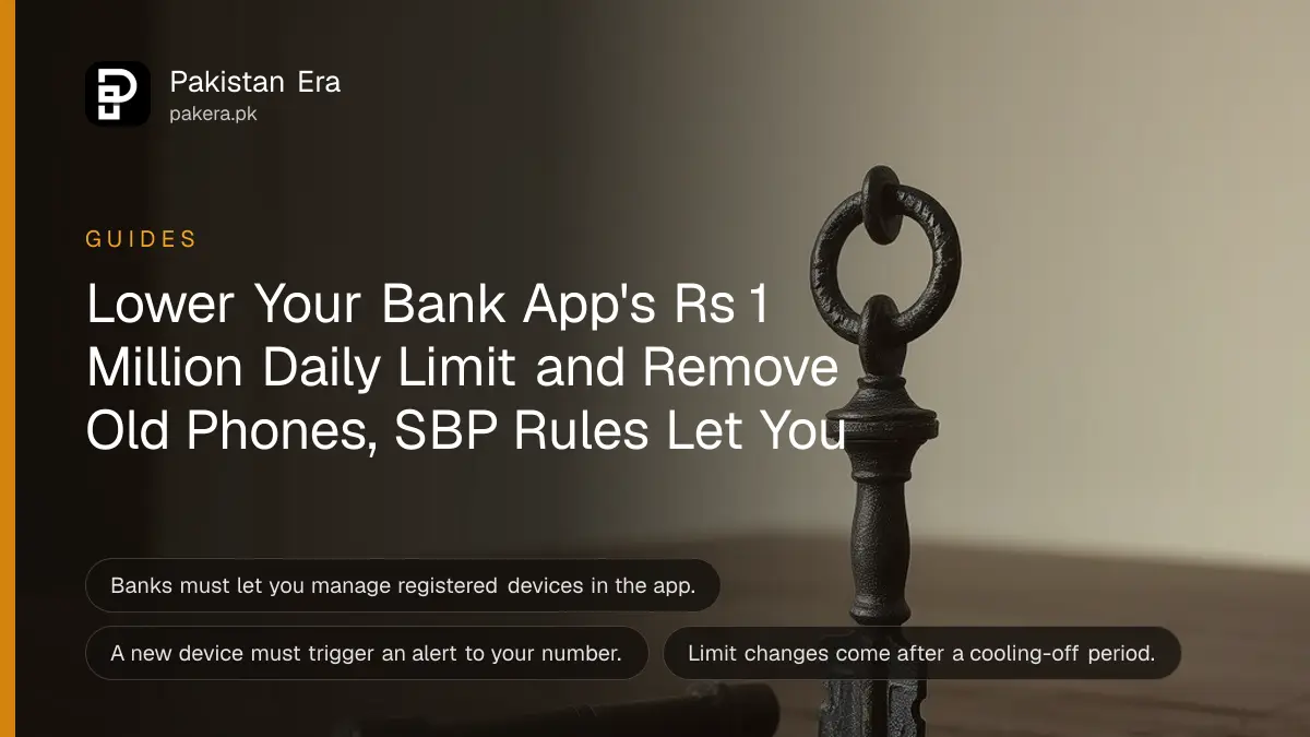 An old iron key on a dark wooden table against a plain cream wall in soft daylight