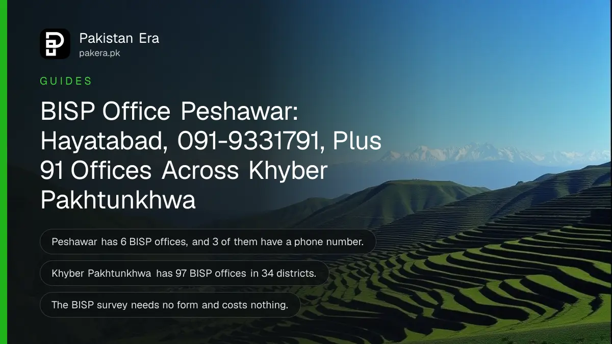 Green terraced hills and a valley under a clear sky with snowy peaks far behind