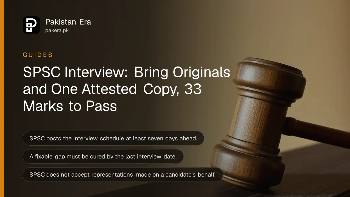 A wooden gavel resting on the edge of a dark wooden table against a plain warm wall in soft daylight