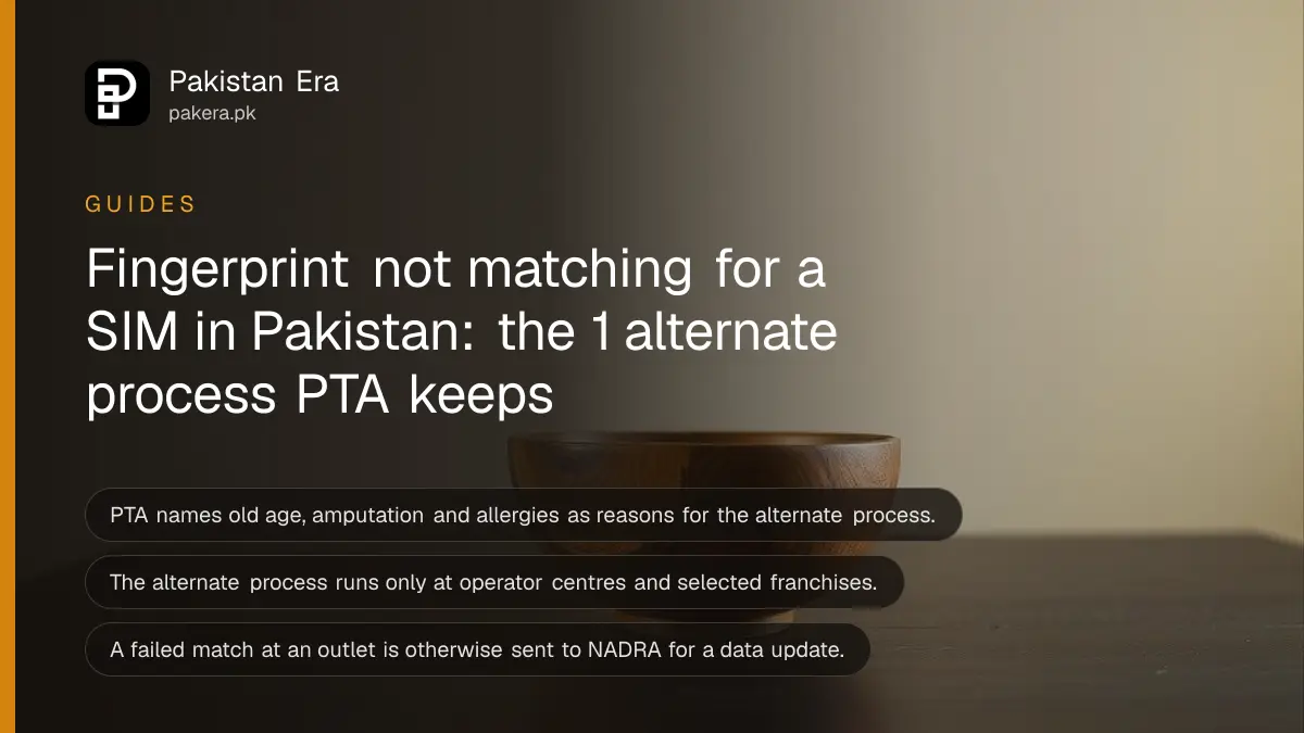 A wooden bowl on a dark wooden table, for a guide on buying a SIM when the fingerprint does not match