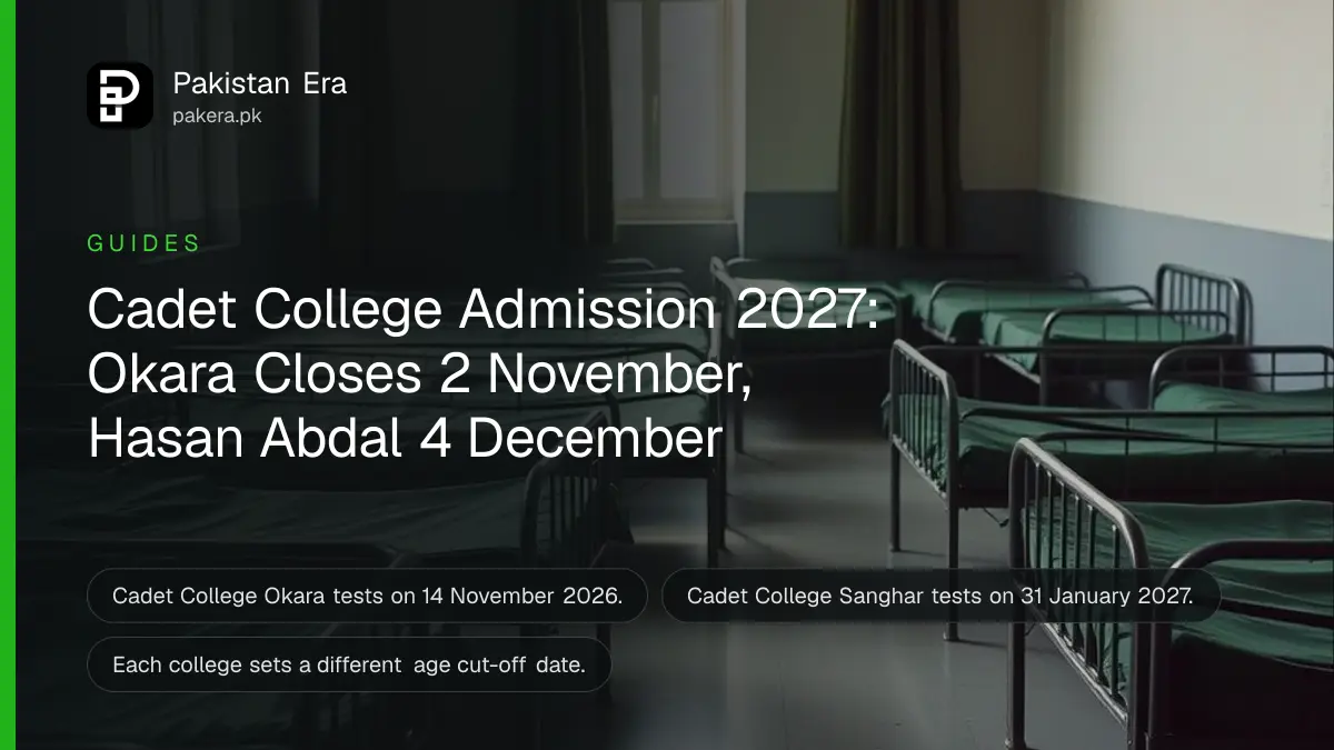 An empty boarding school dormitory with neat rows of beds and green blankets in morning light