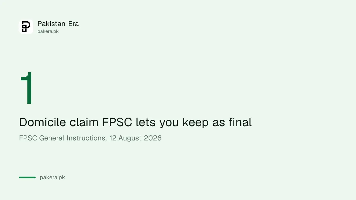 Domicile claim FPSC lets you keep as final
