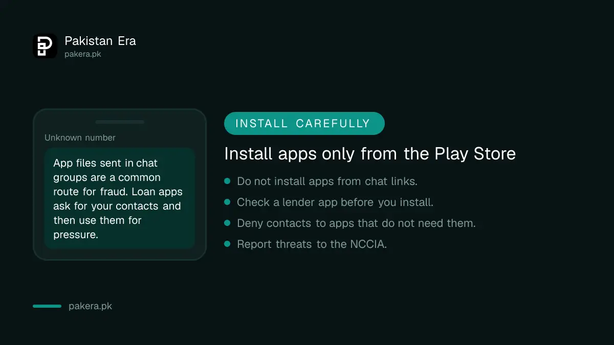 Warning about installing apps from outside the Play Store