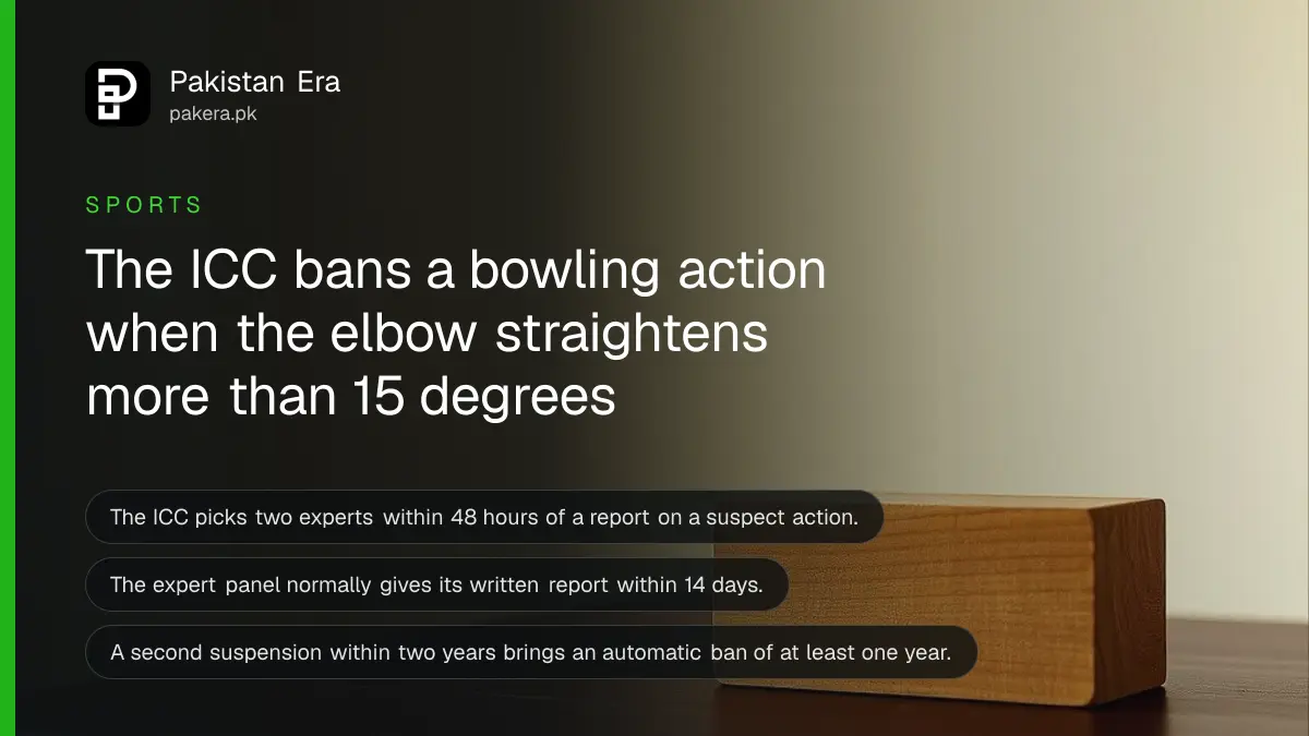 A wooden block on a dark wooden table, for a guide to the ICC rule on illegal bowling actions