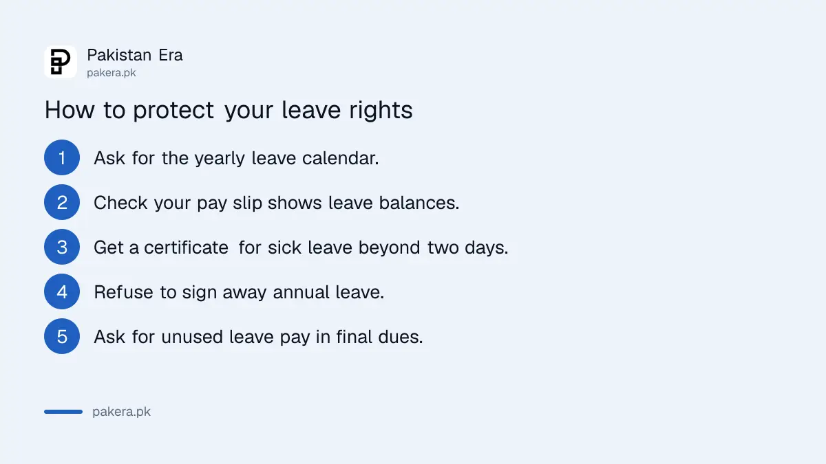 Steps to protect your leave rights under the Punjab Labour Code 2026