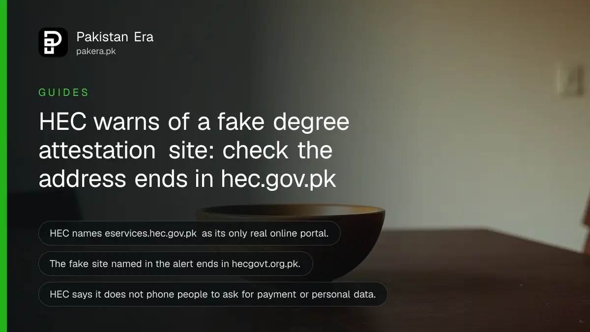 An empty wooden bowl on a dark wooden table, for an article on hec attestation fake website