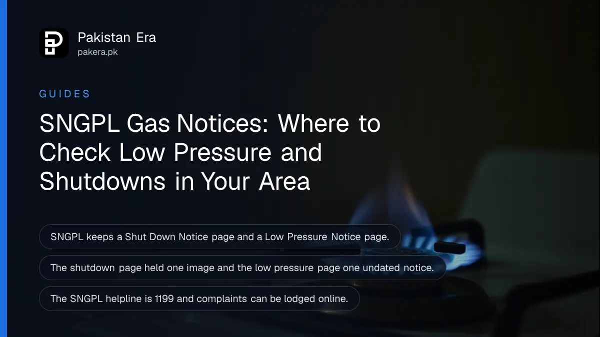 A blue gas flame on a kitchen stove