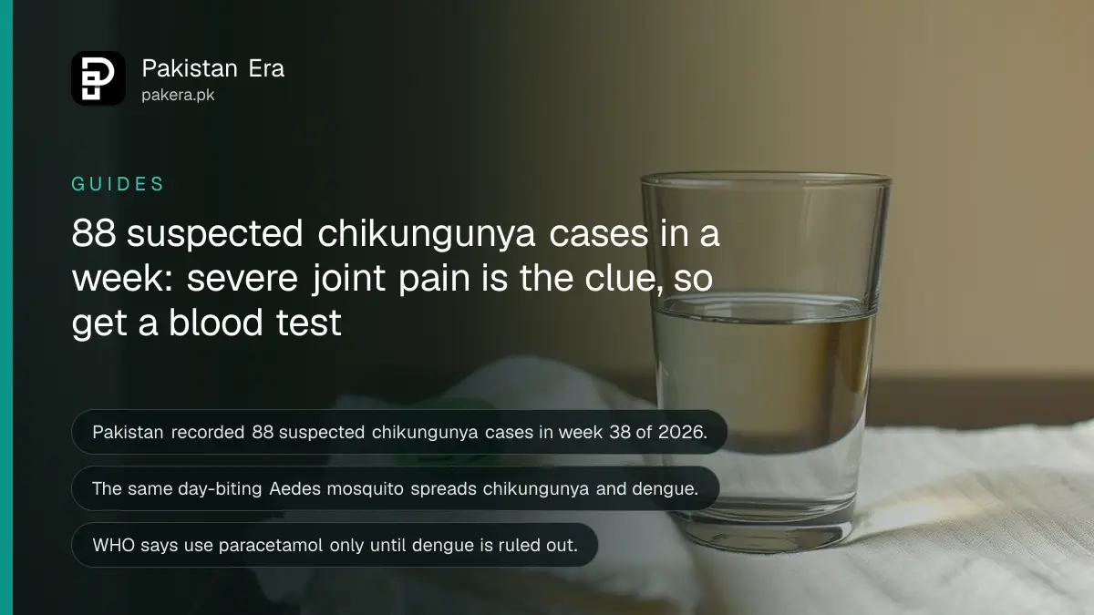 A glass of water, a folded cotton cloth and a green mosquito repellent coil on a wooden table, for a guide to telling chikungunya from dengue