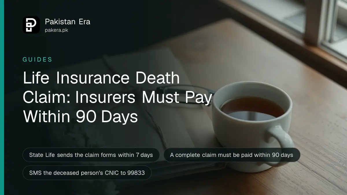 A blank folder, a pair of reading glasses and a cup of tea on a wooden table by a window in soft morning light