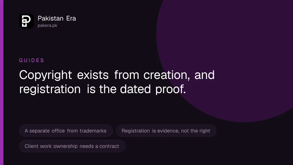 How to Register a Copyright in Pakistan